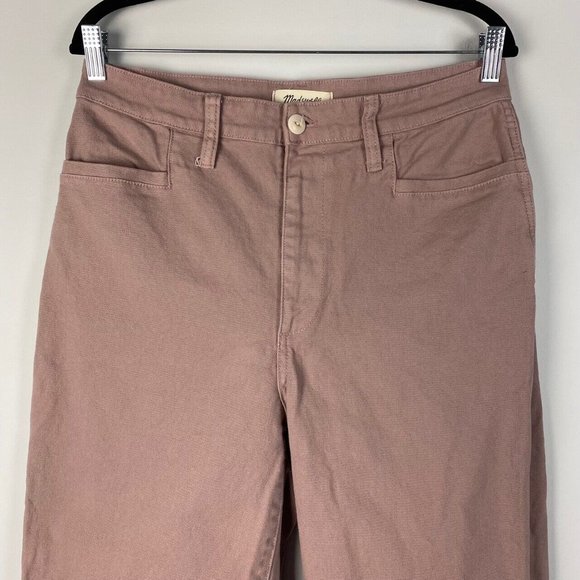 Madewell Women's Slim Emmett Tapered Pants Size 30 Md115 - Picture 2 of 10